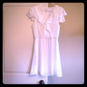BCBG white dress