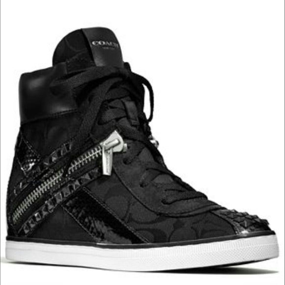 Coach "didi" wedge sneakers