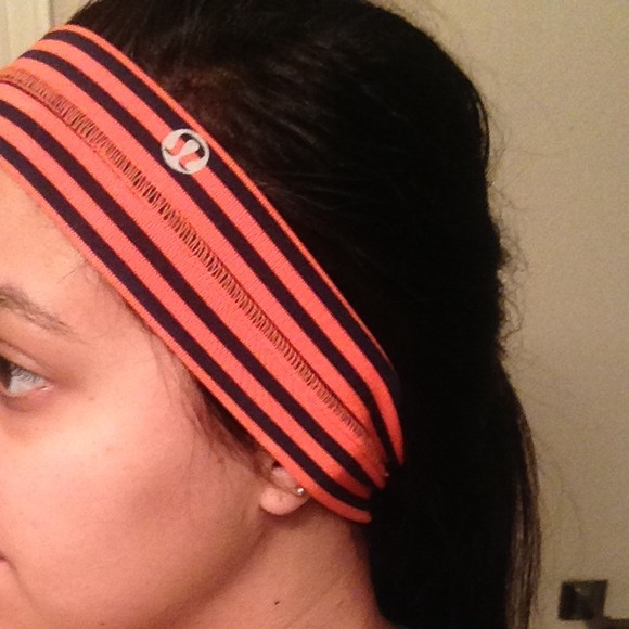 *Sold* Lululemon striped headband - Picture 3 of 3