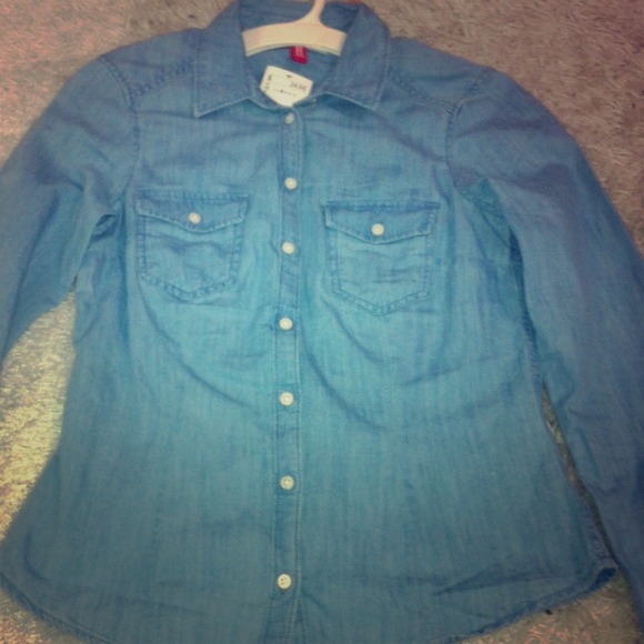 Denim Button down shirt