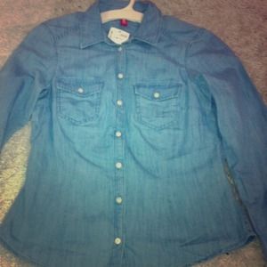 Denim Button down shirt