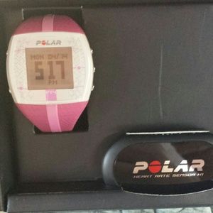REDUCED : POLAR FT4 PINK WATCH