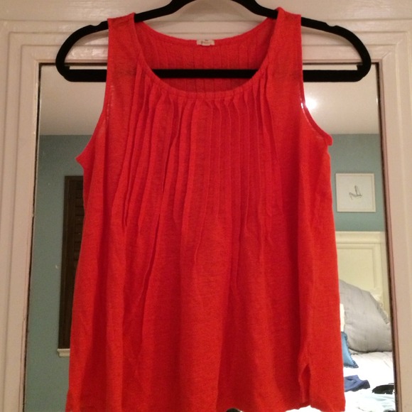 J.Crew orange shell