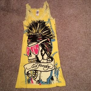 Brand new Ed Hardy racer back