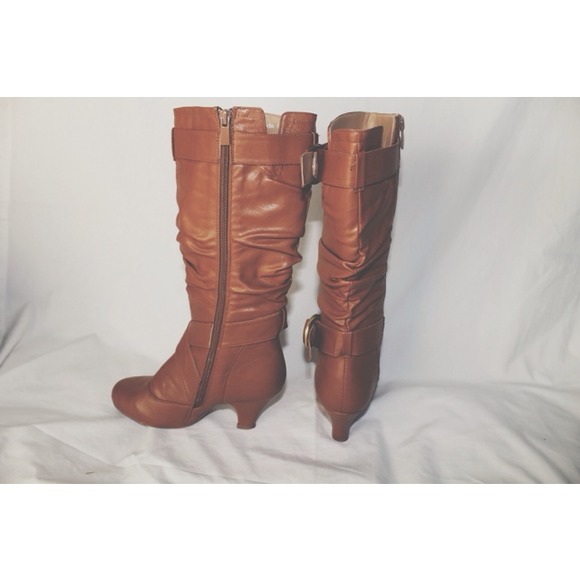 Light brown boots - Picture 4 of 4