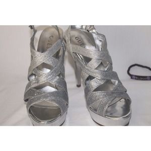 silver heels