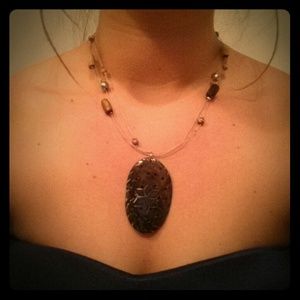 Bohemian statement necklace