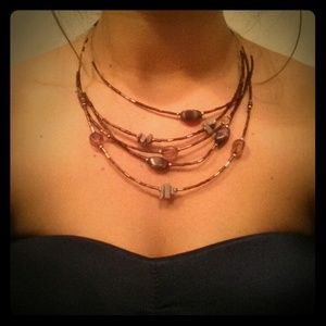 Multistrand necklace
