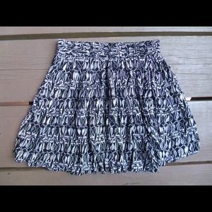 ❗️REDUCED❗️Black owl print skirt