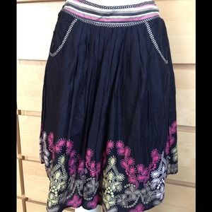 Soundgirl multi color flirty skirt...