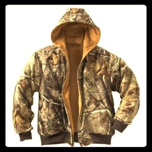 Walls reversible men's camouflage jacket