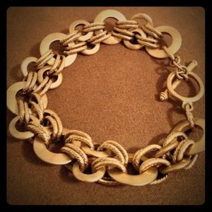 Gold chain bracelet Lia Sophia