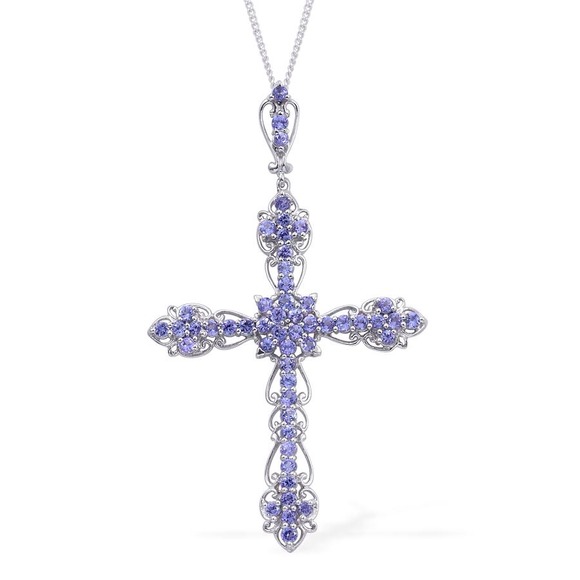 PRICE DROP! 💢NEW💢 TANZANITE CROSS