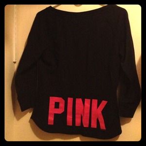 Victoria Secret PINK black sweatshirt! 💗