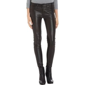 rag & bone- leather jodphur pants