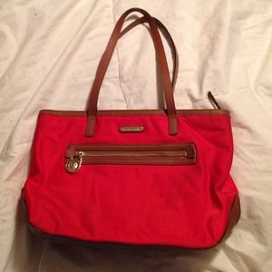 MICHAEL Michael Kors Mandarin Orange Kempton Tote