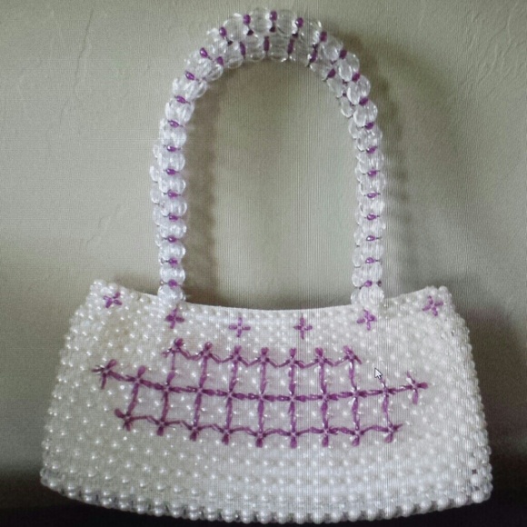 Beaded handbag