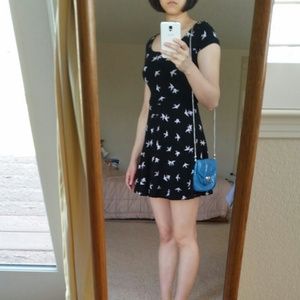 H&M black casual dress