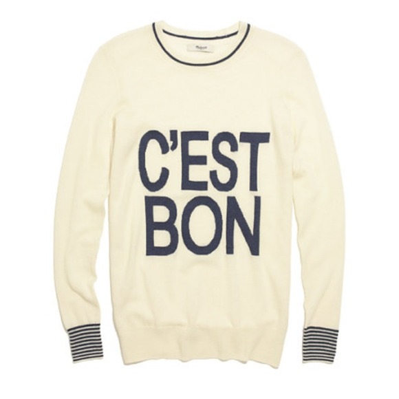C'est Bon Madewell Sweater