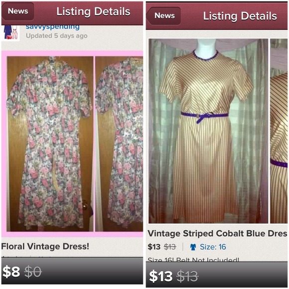 BUNDLE: 2Vintage Dresses