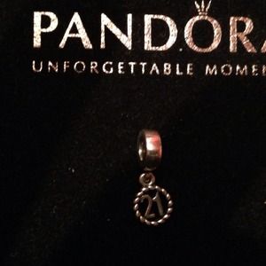 Pandora 21 sterling silver dangle charm