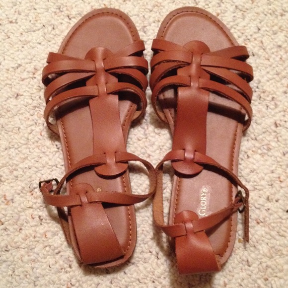 Leather sandals
