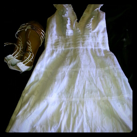 Stunning white sundress