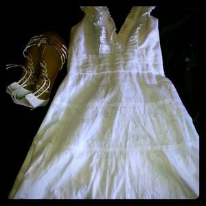 Stunning white sundress