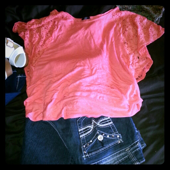 Beautiful coral top