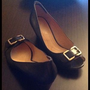 Naturalizer Black Wedge casual shoe