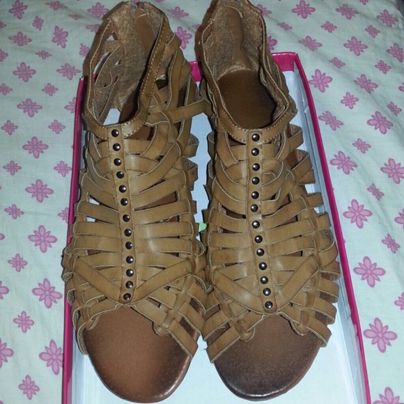 Brown sandals