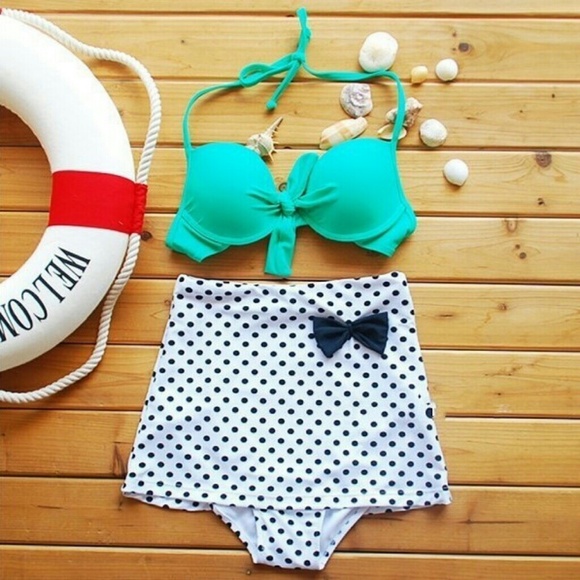 Highwaist Swimsuit Set