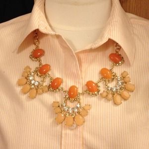Crew style statement necklace