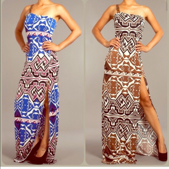 Printed Maxi Dress - Picture 4 of 4