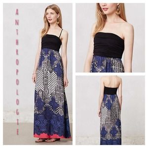 Anthropologie Antika Maxi Dress- like new!