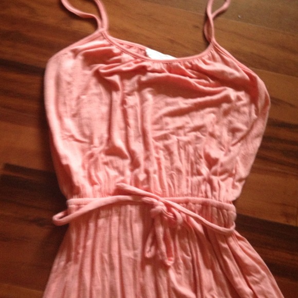 🚫BUNDLED🚫pretty  in Peach Maxi dress - Picture 3 of 3