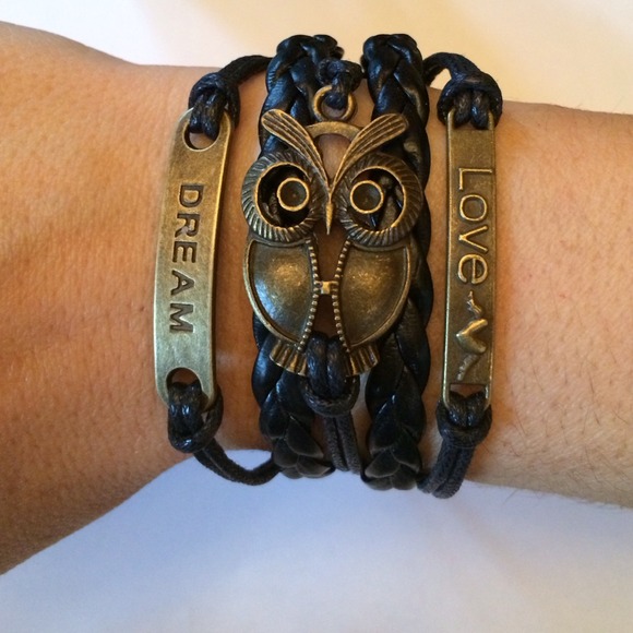 SOLD Owl bracelet
