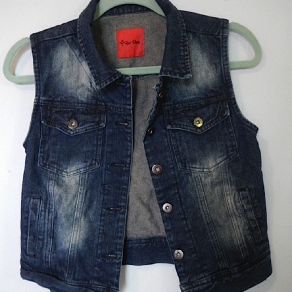 Denim vest