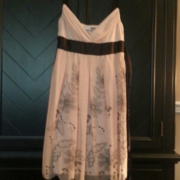 embroidered floral dress