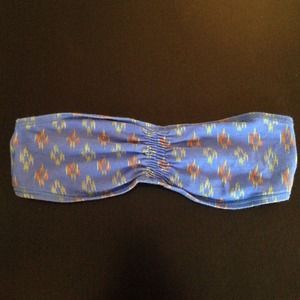 Blue printed bandeau! (Price negotiable)