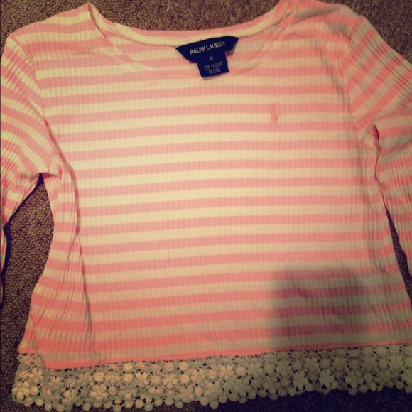 🌸Little girls 4T Ralph Lauren lightweight shirt🌸