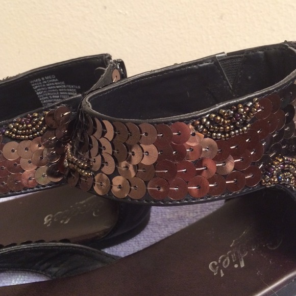 Candies Gladiator Sandals SOLD - Picture 4 of 4