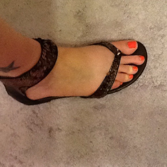 Candies Gladiator Sandals SOLD - Picture 2 of 4