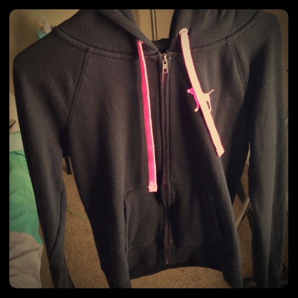 Victoria secret zip hoodie