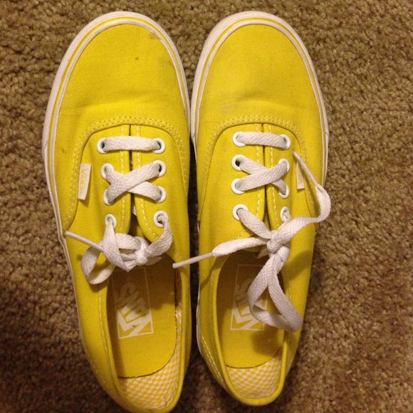 Vans yellow