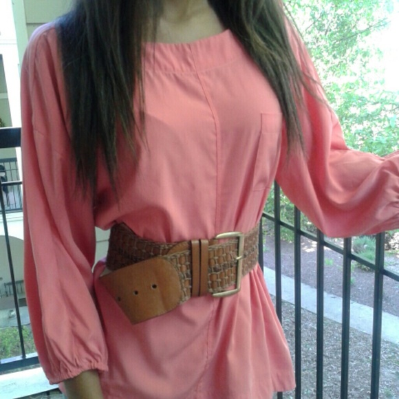Silky Blouse by Chico's...Coral