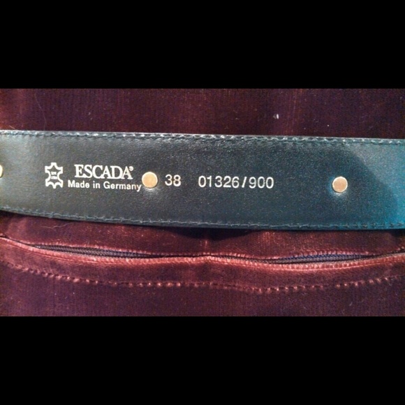 Vintage Escada Belt