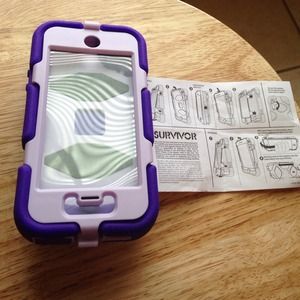 Purple survivor iPhone 5/5S