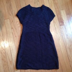 Dark blue long sweater