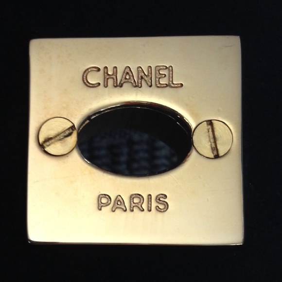 NWT RARE Chanel Black Suede & Gold Metal Bag. - Picture 3 of 8